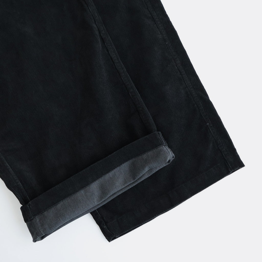 Corduroy Wide Straight Field Pants #Black [N25FC099]