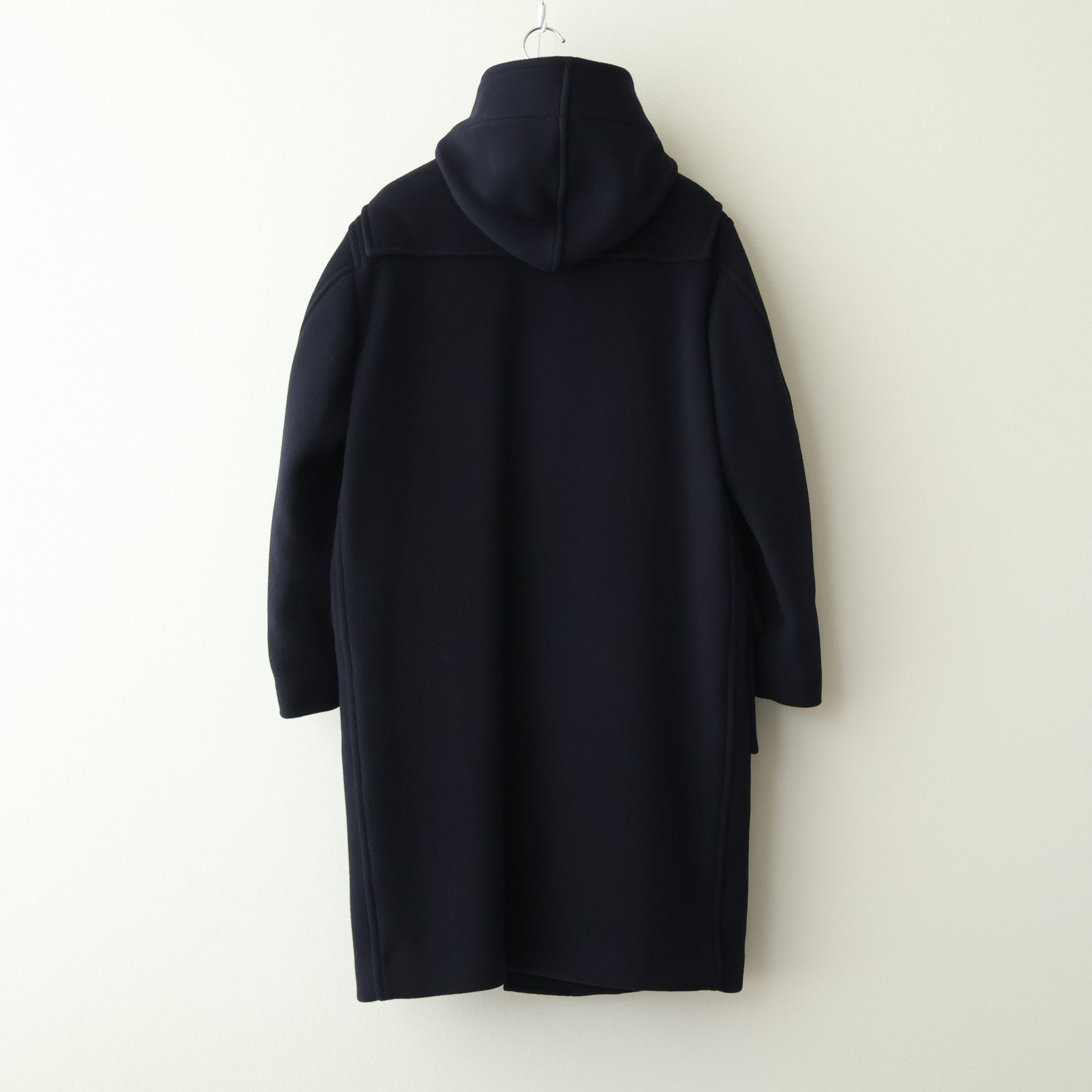 Wool Felton Duffle Coat #DarkNavy×Black-toggle [bROOTS25F2