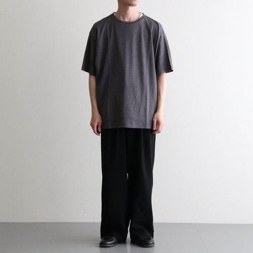 NORMANDY LINEN T-SHIRT #GRAY [BN-26SM-071]