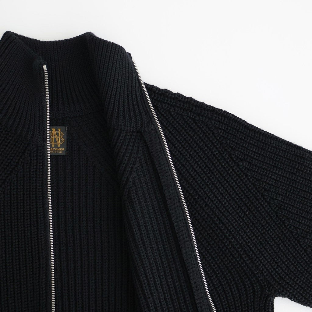 SIGNATURE DRIVERS KNIT #BLACK [BN-26FM-049]