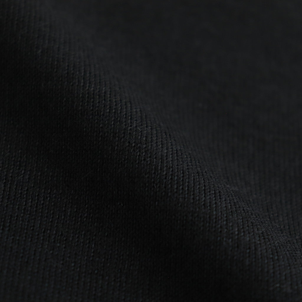 Wool Cashmere Silk Knit Crew Neck #Black [BHS24F021]