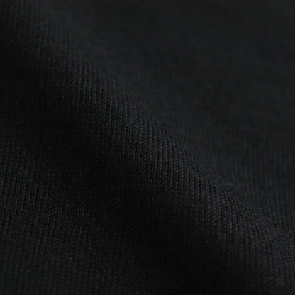 Wool Cashmere Silk Knit Crew Neck #Black [BHS24F021]