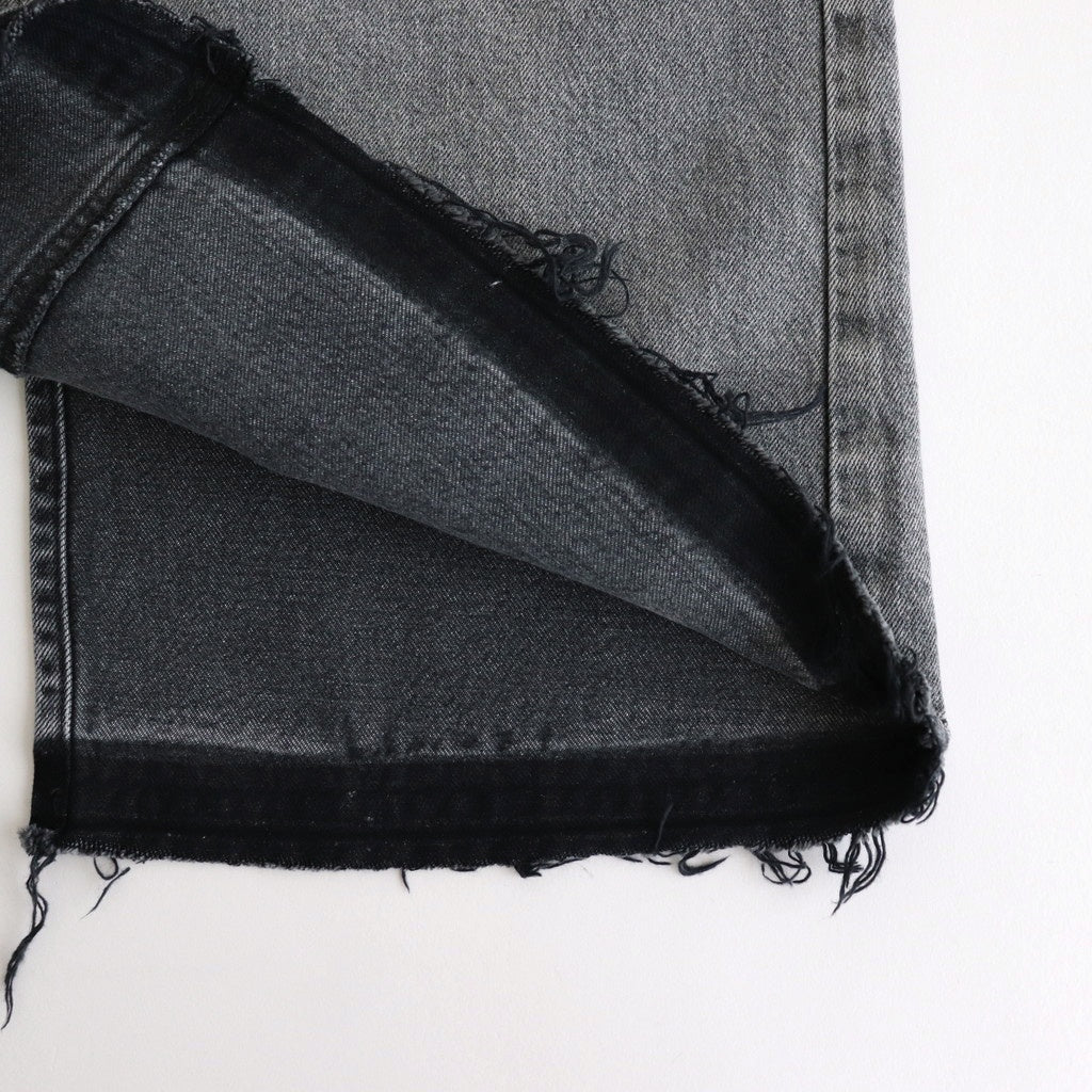13.5oz DENIM SK FADE #ICE BLACK [16851 30050]