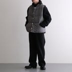 MOUNTAINEER DOWN VEST #D.GRAY [PMAU-VT01]