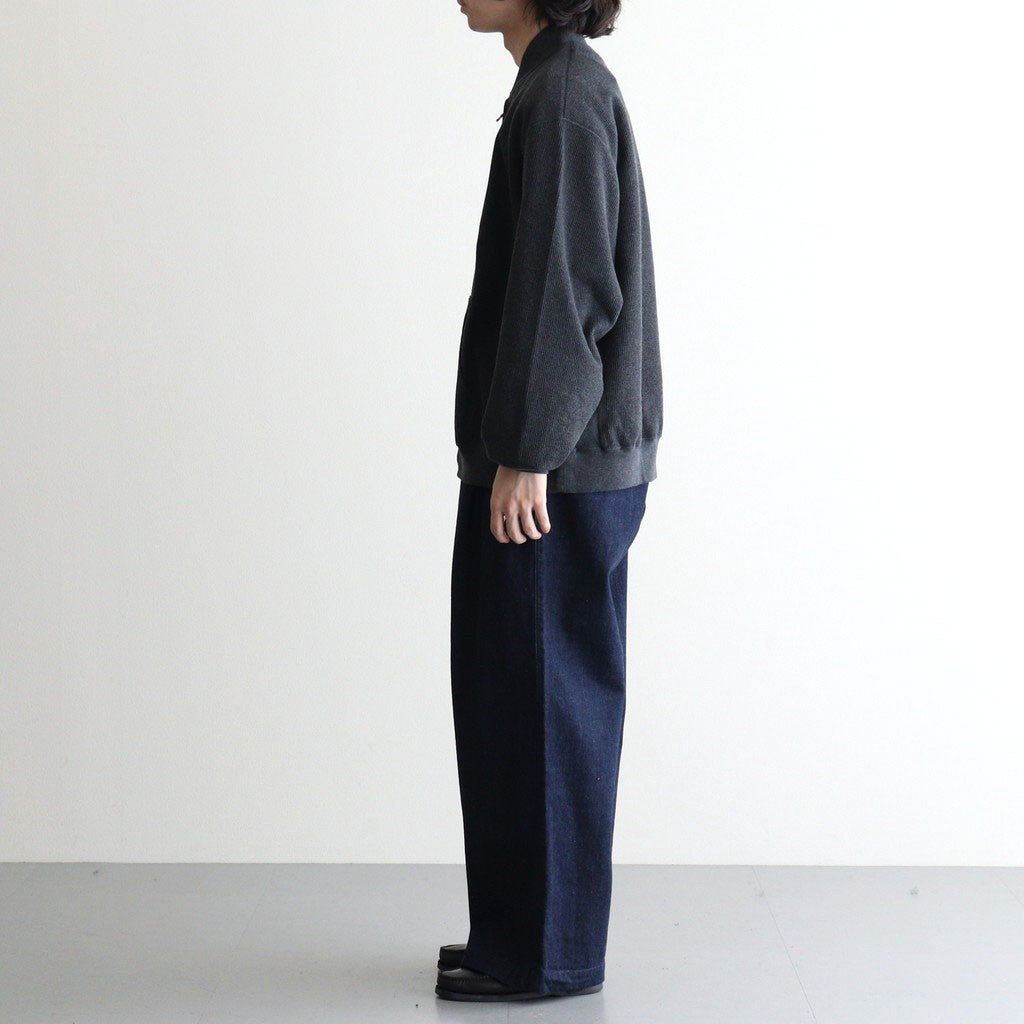 Rough&Smooth Thermal Blouson #HeatherCharcoal [bROOTS26F14]