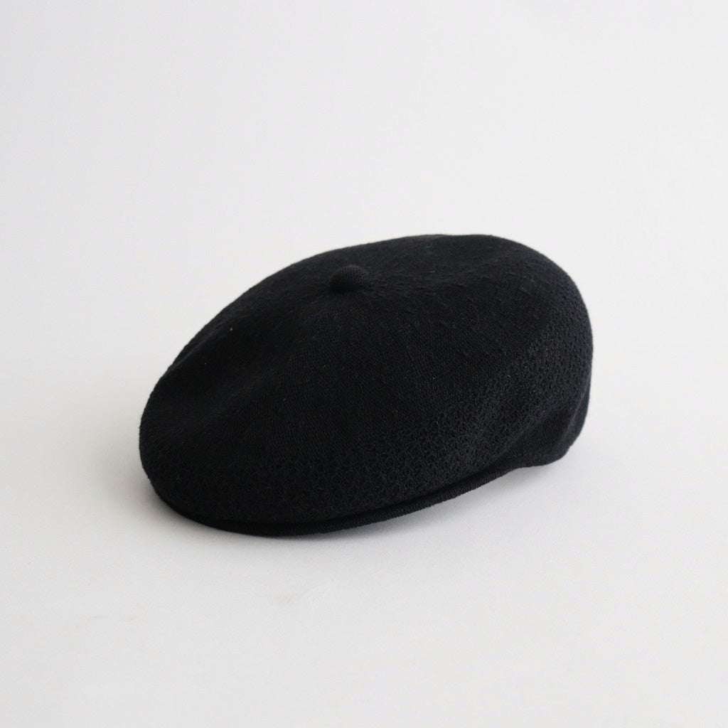 COTTON LINEN HUNTHING CAP - GENTLEMAN #BLACK [V01015]