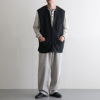 Felting Wool Kit Vest #CHARCOAL [NEP-AW2430]