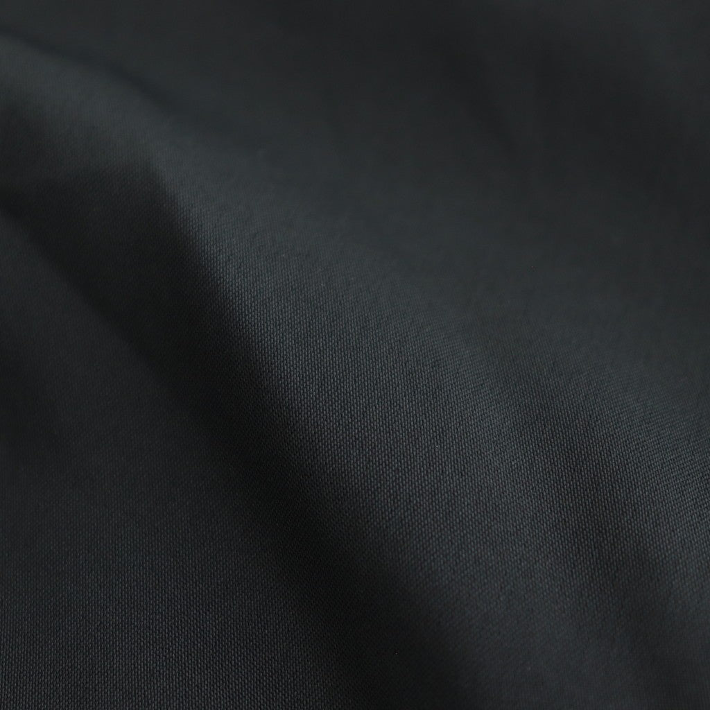 HIGH COUNT DOUBLE TWILL POLYESTER BZ #010 BLACK [16852 25022]