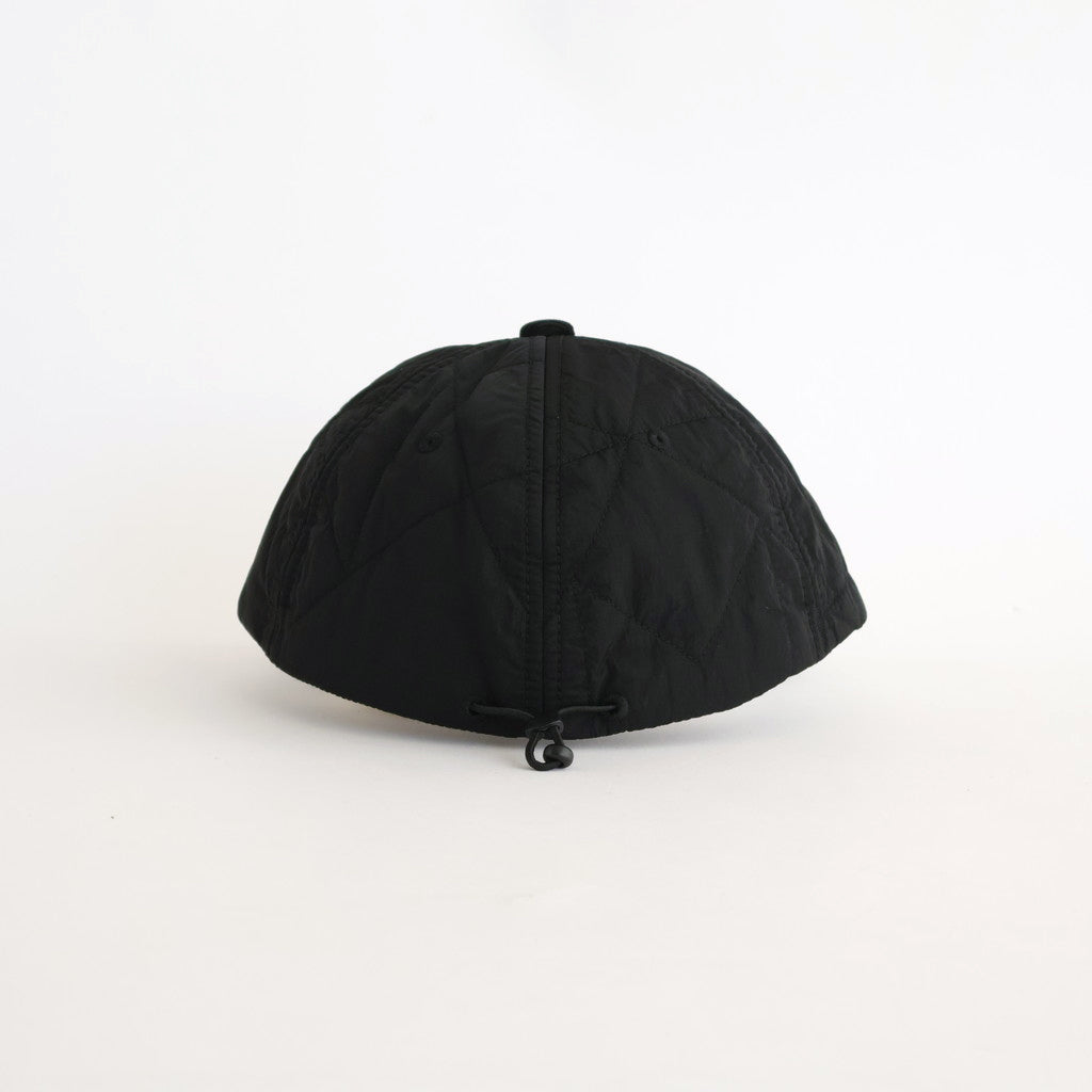 Quilting Field Cap #Black [N25FP089]