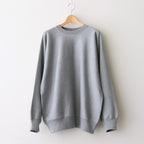 Crew Neck Sweat #Heather Gray [S25SH011]