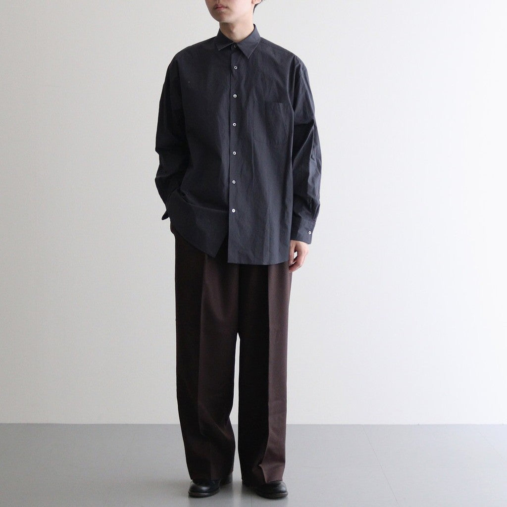 COMFORT FIT SHIRT #CHARCOAL [A24C14SH01C] - Diffusion 三重県四日市