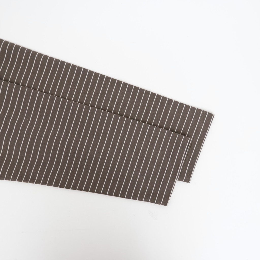 STRIPE BASQUE SHIRTS #NUTMEG [261OJ-CT18]