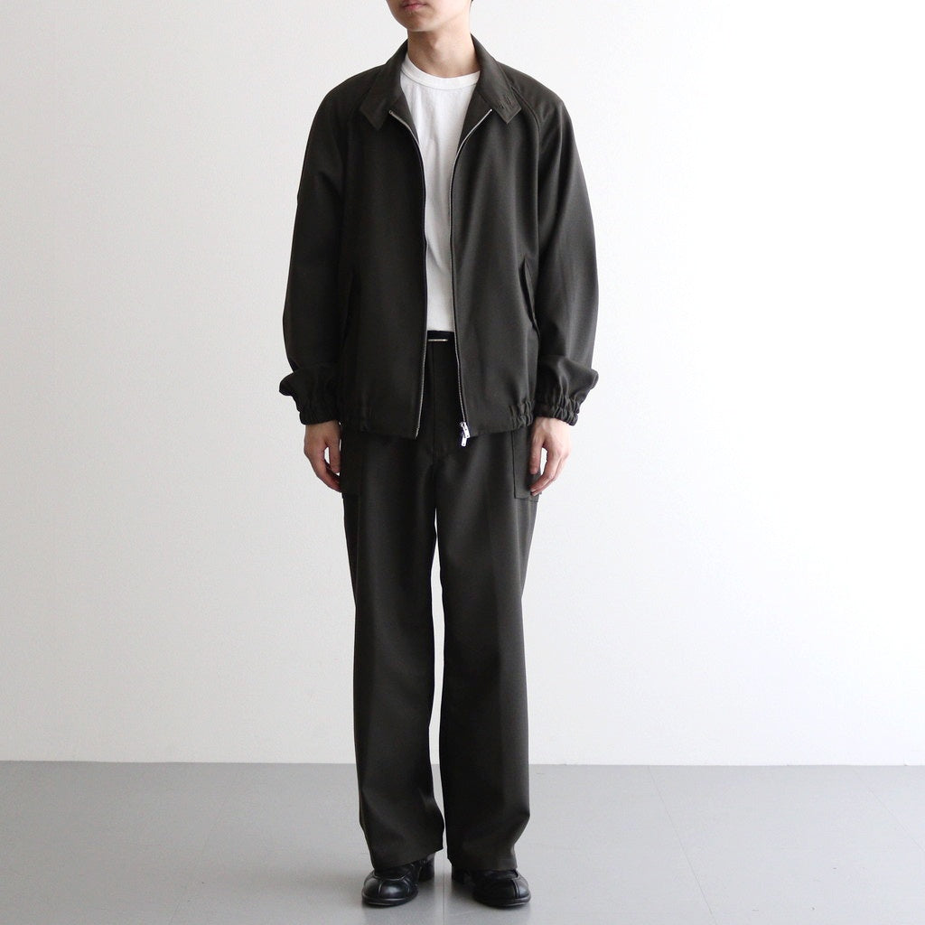 HOPSACK DRIZZLER JACKET #FOREST [PMAT-OT01]