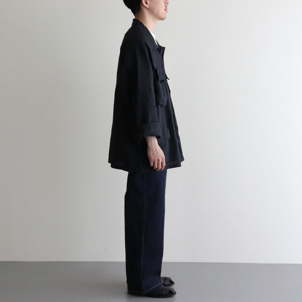 MIL DENIM FATIGUE TROUSERS #INDIGO [PM-PTM35]