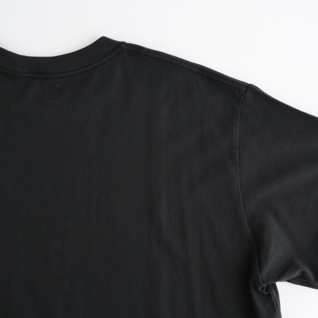 RAREGROOVE Print Tee WIDE #InkBlack×Blue-PT [bROOTS25S34S26B]