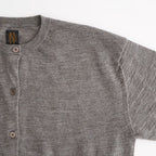 CHOMA CREW NECK CARDIGAN #GREIGE [BN-26SL-040]