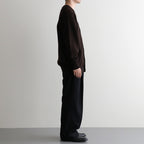 BABY ALPACA KURUMI TENJIKU V CARDIGAN #BROWN [BN-25FM-059]