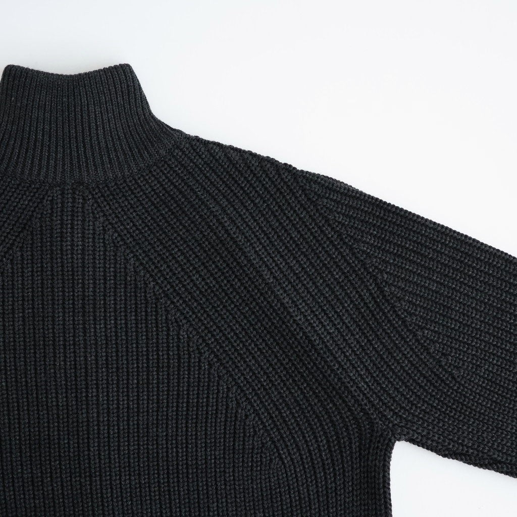 SIGNATURE DRIVERS KNIT #CHARCOAL [BN-26FM-049]