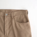 5-POCKETS TROUSERS #BEIGE [M26A06PT02C]