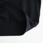 Co/Silk Nep Skipper Cropped Sleeve #Black [BHS26S029]