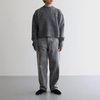 WOOL CASHEMERE KN P/O #BLACK [16842 60071]