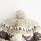 CANADIAN KNIT CAP - SNOWMAN #GRAY [Z01011]