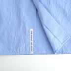 Regular Collar Wind S/S Shirt #Sax [S26SG088]