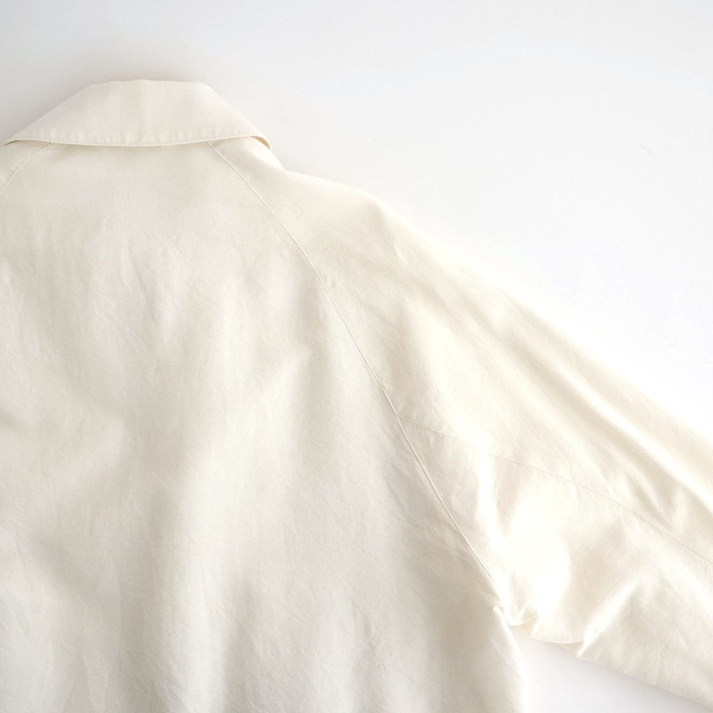 Washed Wool Silk Sports Jacket #Ivory [BHS26F020]