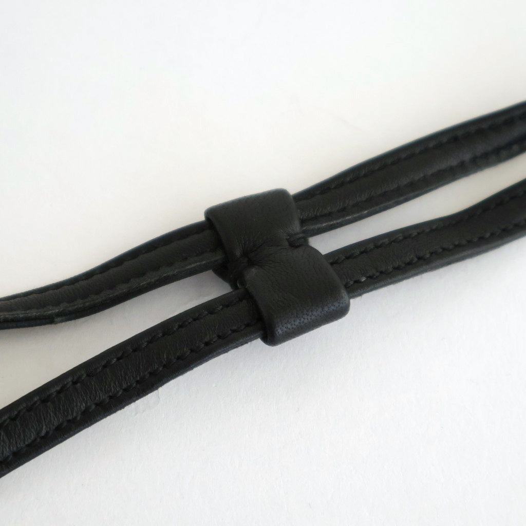 2POCKET SHOULDER BAG #BLACK [BG-37-C-SHEEP-4]