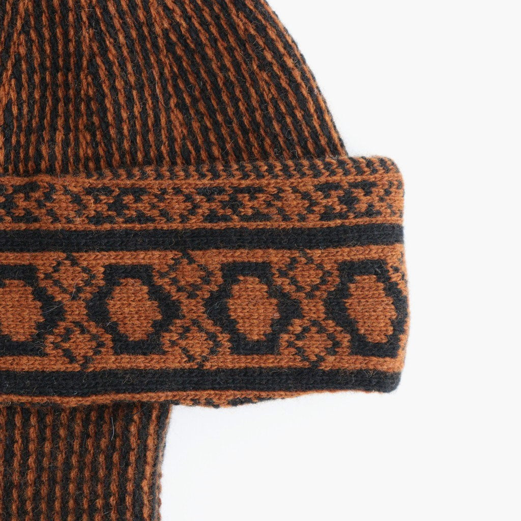 PAKISTANI KNIT CAP - BEDOUIN #WALNUT [Y01025]