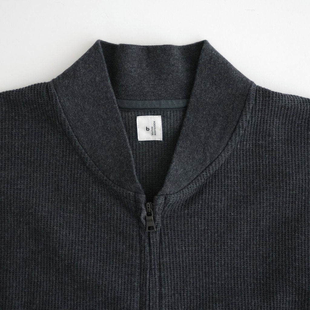 Rough&Smooth Thermal Blouson #HeatherCharcoal [bROOTS26F14]