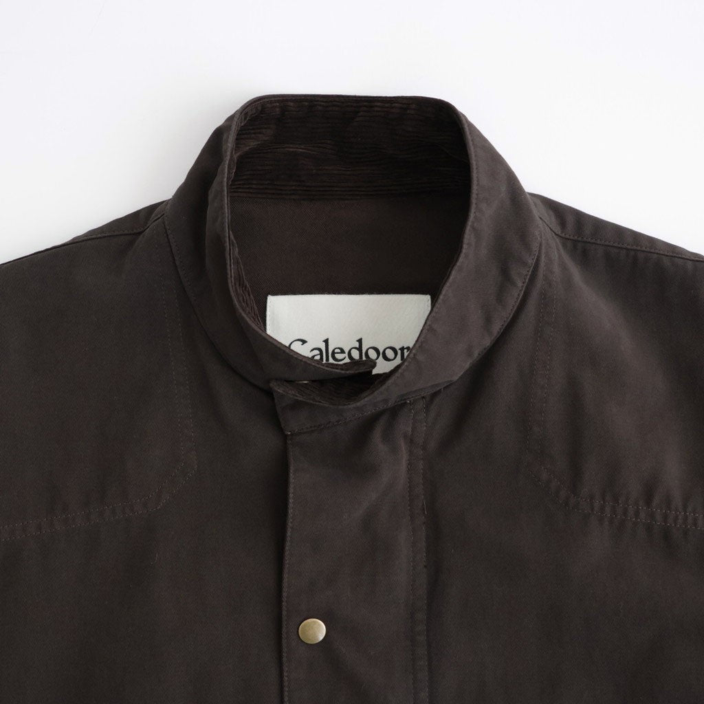 Cotton Chino UK STORM Jacket #Brown [6063-2502]