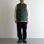 MOUNTAINEER DOWN VEST #FOREST [PMAS-VT03]