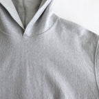 Thin-Sweat Separate-Pocket Hoodie P/O #HeatherWhite [bROOTS25S20]