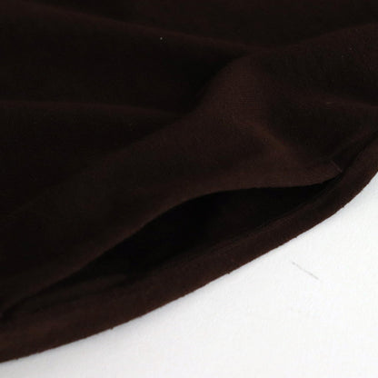 Co/Silk Nep Half-Zip #Chocolate [BHS24F038Si]