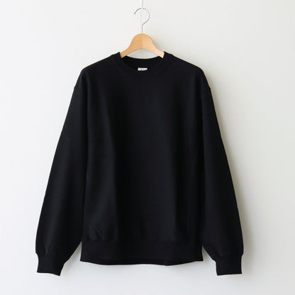 Soft&Hard Sweat Crew-Neck P/O #Black [bROOTS24F21]