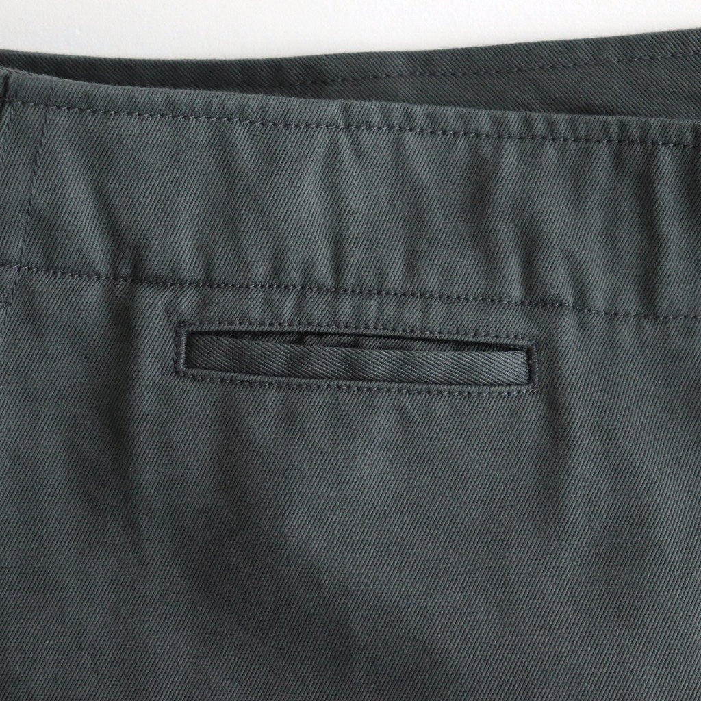 Chino Wide Straight Field Pants #Asphalt Gray [N25SC093]