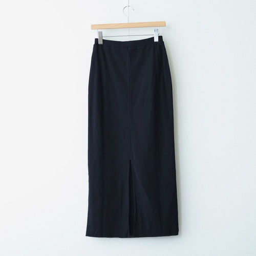 Hard Twist Rib Skirt #Black [BHSW26S13]