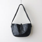 NEWSPAPER BAG M #BLACK [BG-27-C-COW.AN-4]