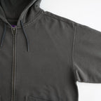 Garment Dyed Field Zip Up Hoodie #Asphalt Gray [N26FH057]