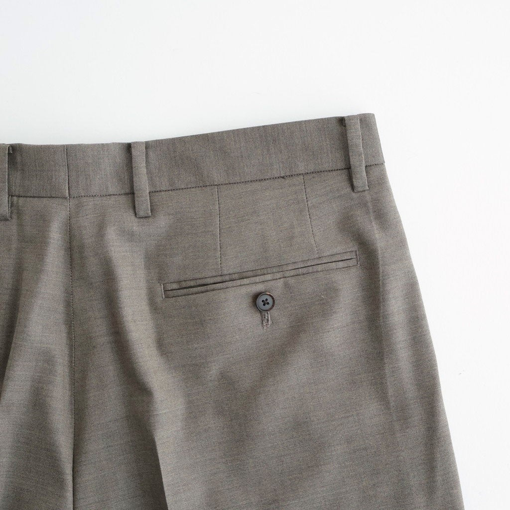 SUPER120'S CHAMBRAY WOOL 3TACK TR #050 MOCA [17061 40031]