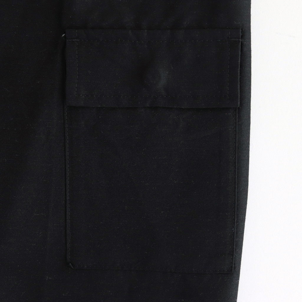 FLIGHT JACKET #CHAMBRAY BLACK [M25C08BL01C]