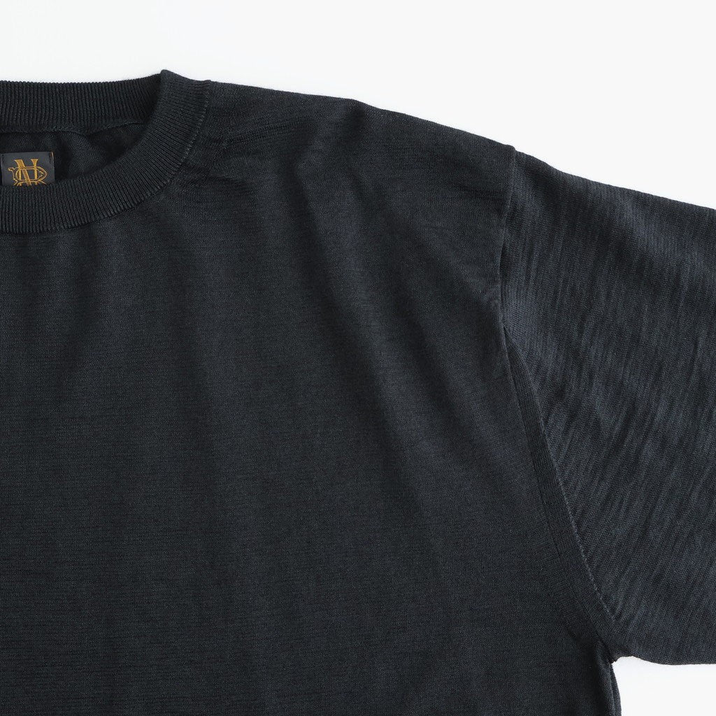 CHOMA CREW NECK #BLACK [BN-26SM-058]