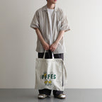 FFFES Graphic Tote #Off White [N25SO068]