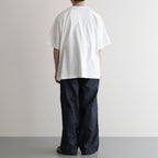 BRITPOP Print Tee WIDE #White×Red-PT [bROOTS25S34A]