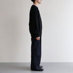 Wool Harf Cardigan ST V-neck #DARK Charcoal [NEP-AW2403]