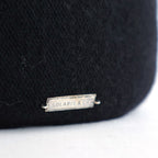 ANGORA WOOL HUNTHING CAP - GENTLEMAN #BLACK [X01007]