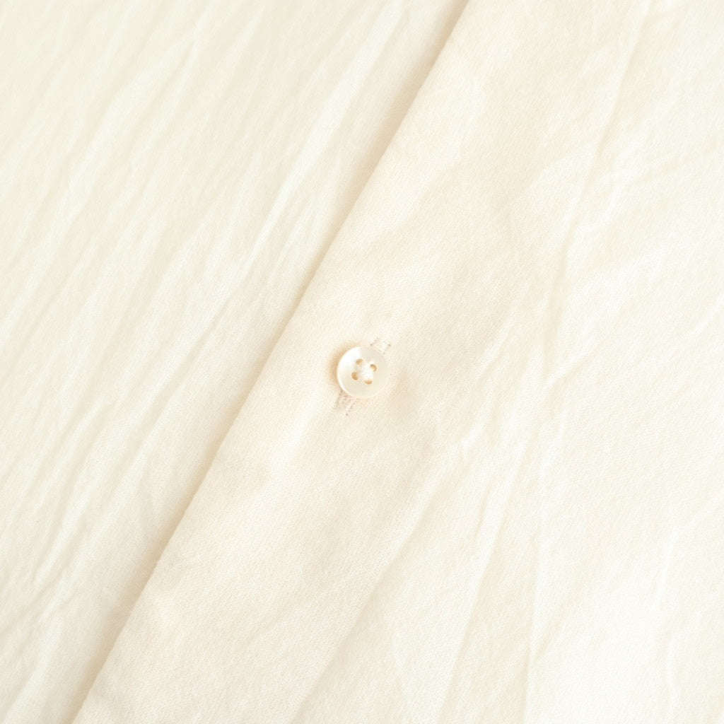 Silk-Co Voile Half-Sleeve Shirt #Ivory [BHS26S036SiCo]