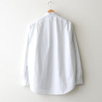 Cottton Silk Check Standard Shirt #White Check [NEP-SS2645]