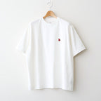 b Patch Tee WIDE #White×Red [bROOTS25S34S26C]